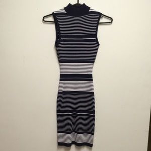 Stripe Midi dress